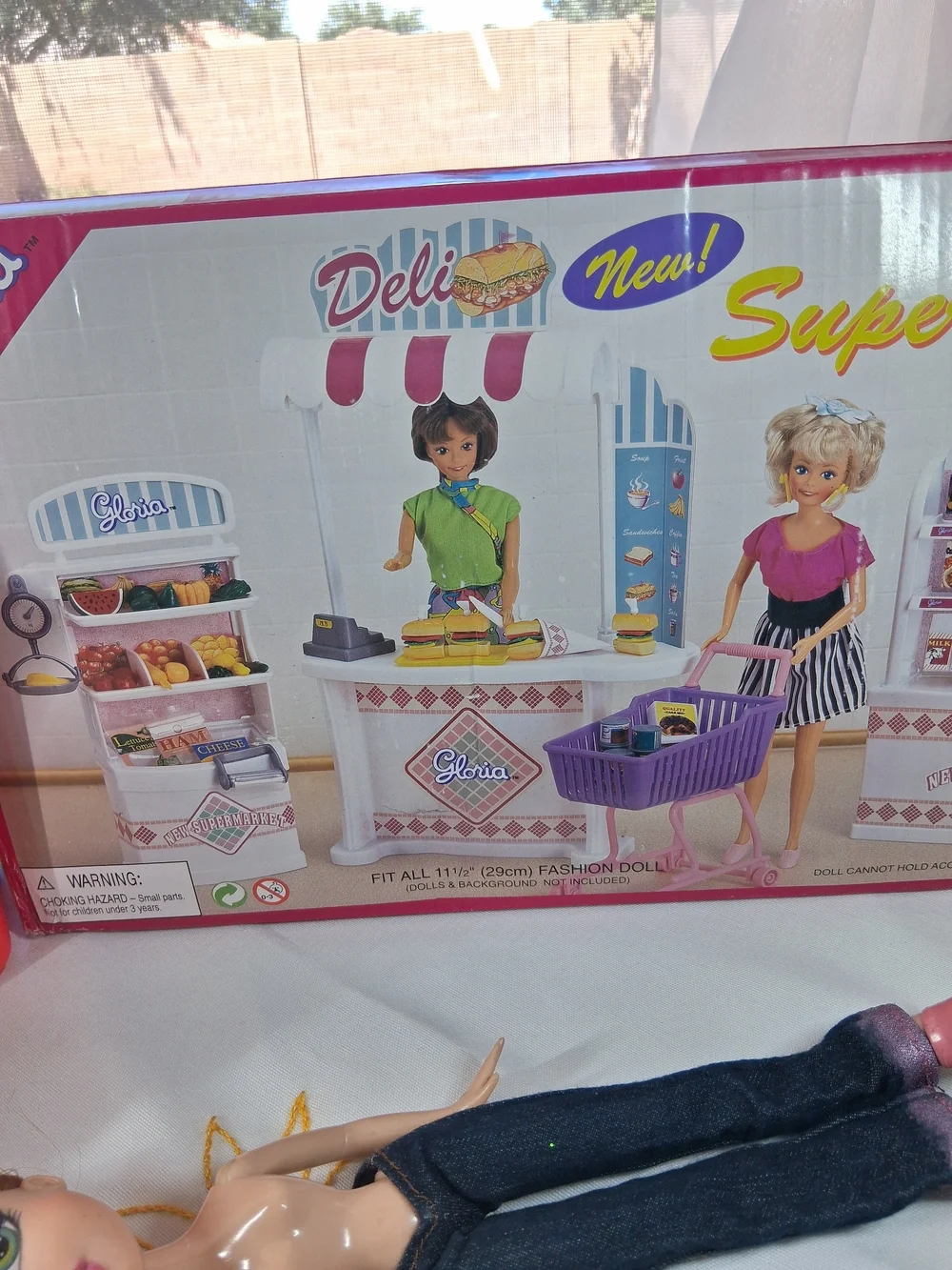 Kids Toys Fashion Doll Playset with Pink and Red Accessories